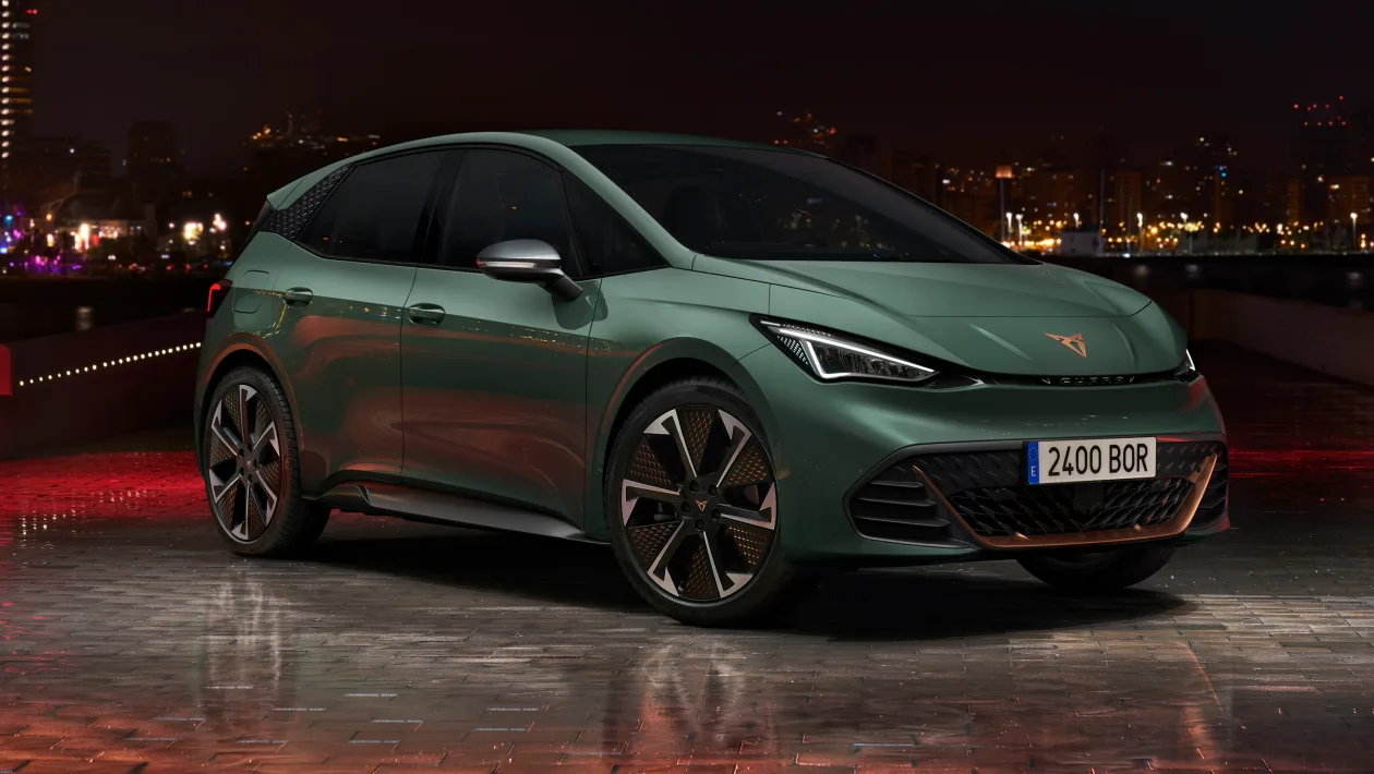 Spicy 321bhp Cupra Born VZ electric hot hatch costs nearly £6k more than a Golf GTI